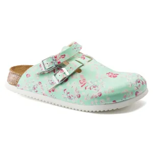 1016660 Kay Professional Clog Flower Field Mint