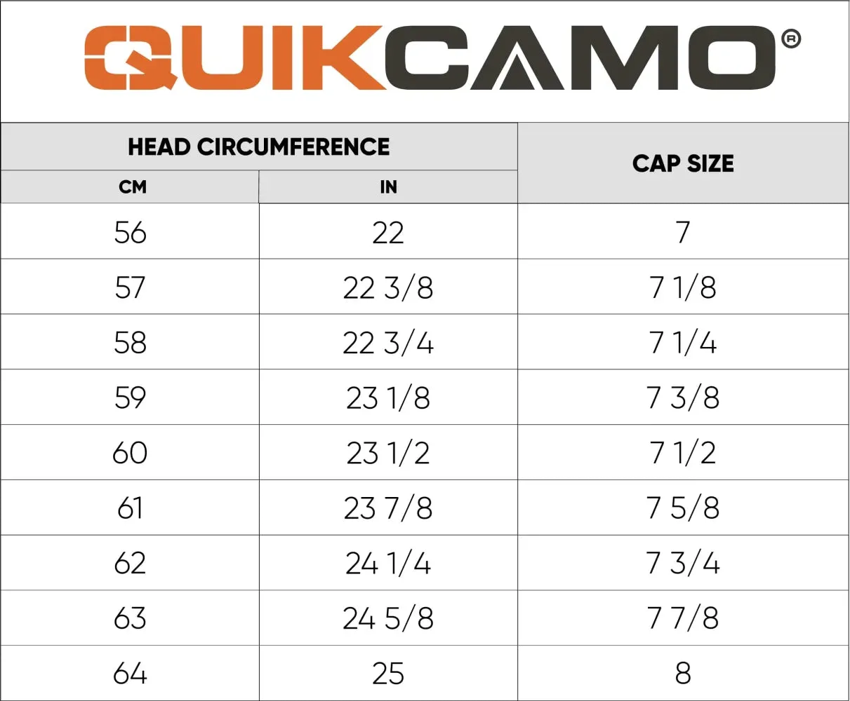 2-in-1 FRONT Face Mask and Camo Hat for Duck Hunting by QuikCamo