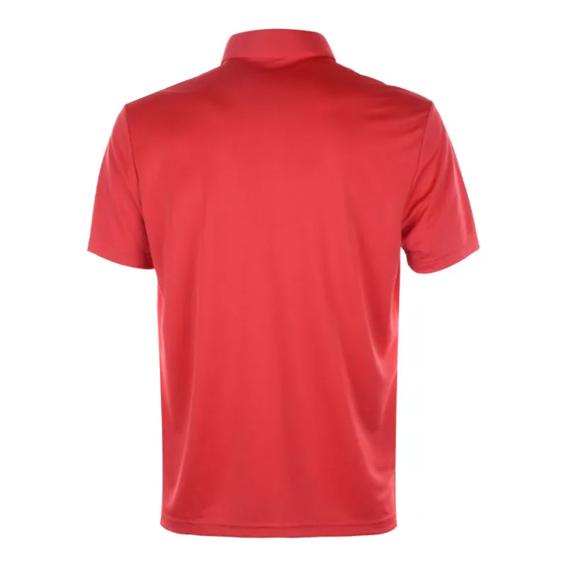 ADIDAS Short Sleeve Men's Polo (Red)