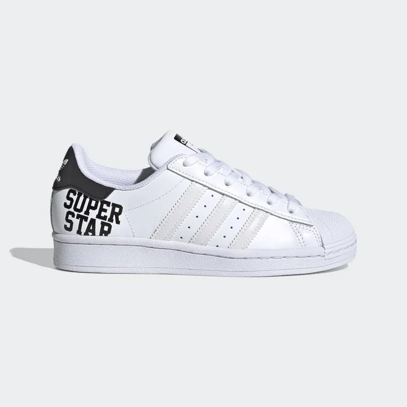 Adidas Superstar Kids-Unisex Original Shoes White/Black