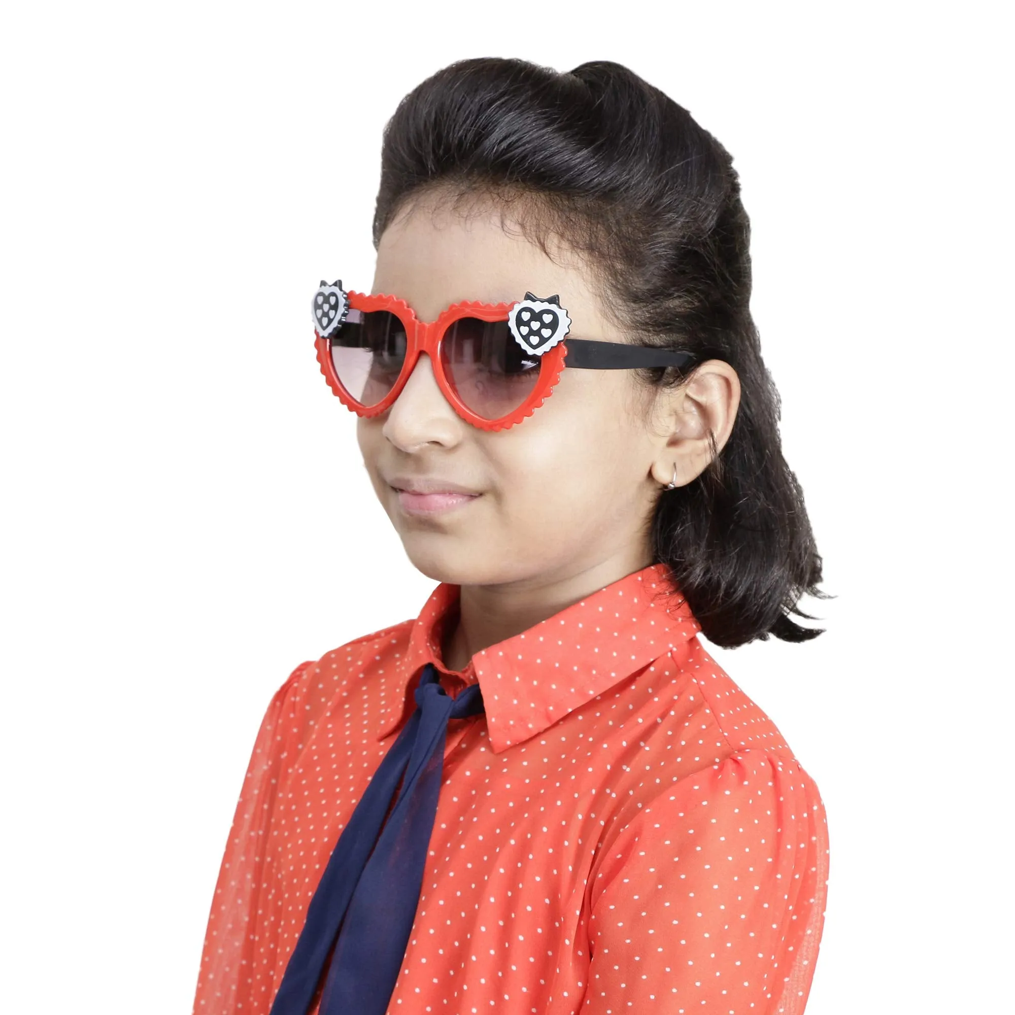 Amour UV Protected Combo for Kids 3 to 8 Years Sunglasses - Pack of 2 Violet Red