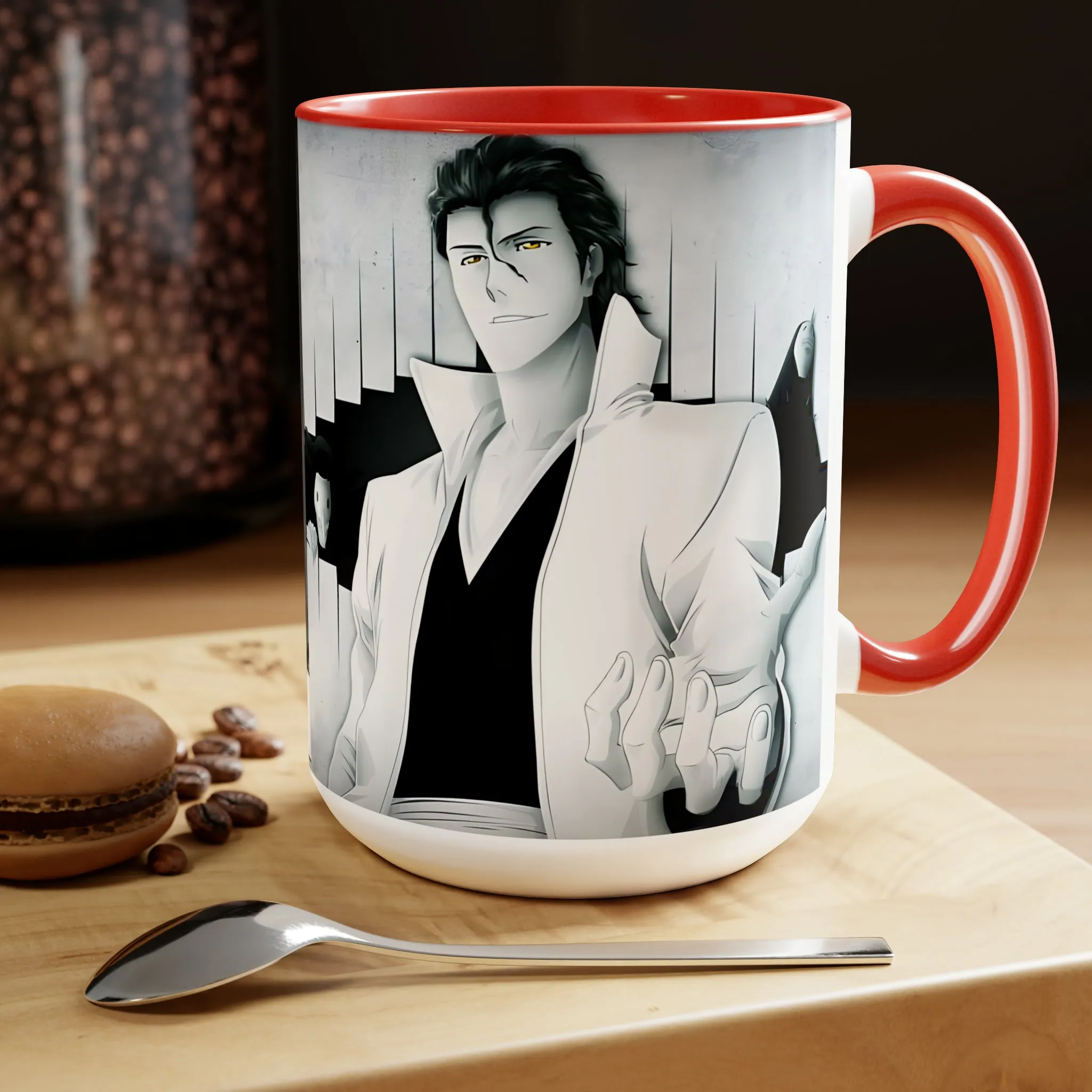 Anime Mug for Bleach Aizen Fans