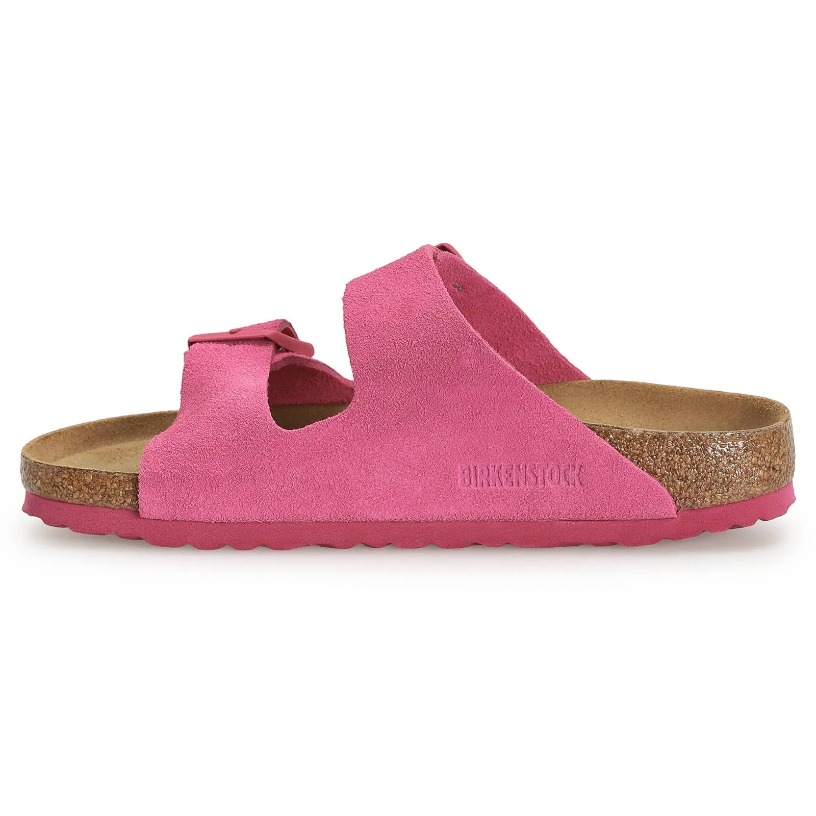 Arizona Suede Leather Unisex Slide Sandals