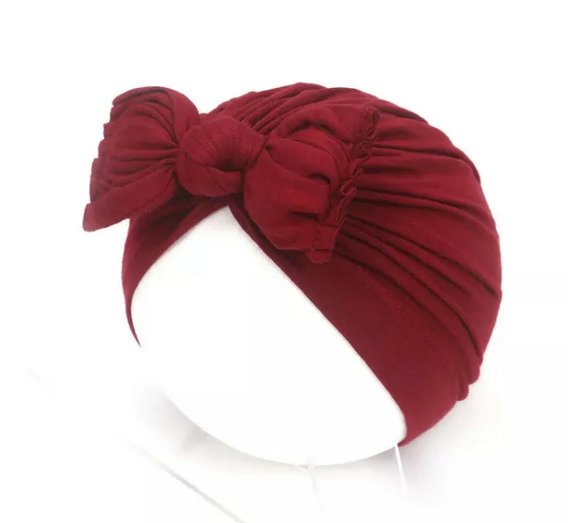 Baby Girls Turban, Hat Hair Accessories 3-36 Months