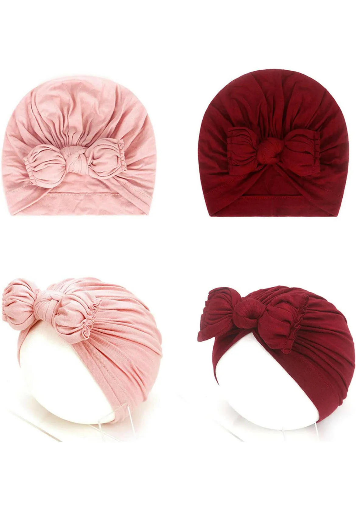 Baby Girls Turban, Hat Hair Accessories 3-36 Months