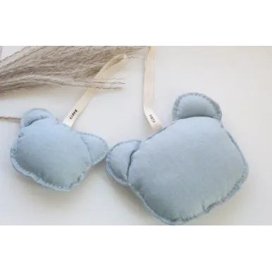 Baby-O Stitched Linen Teddy Plushies