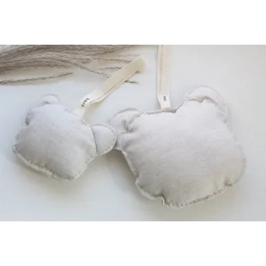 Baby-O Stitched Linen Teddy Plushies