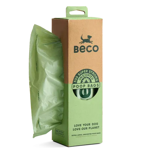 Beco Large Poop Bags XL Roll 300 Dispenser Pack