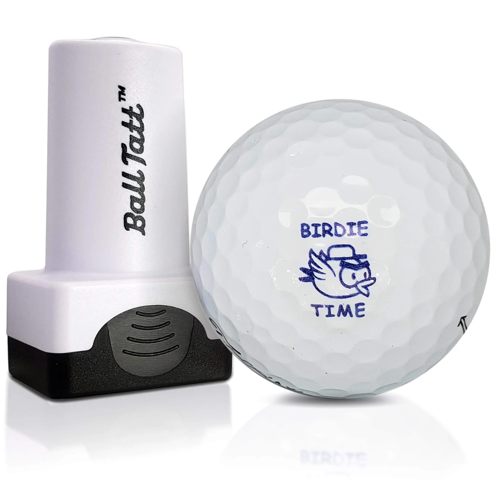 Birdie Time Golf Ball Stamp