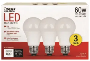 Bulb 3led A19 60w Equiv 3000k