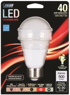 Bulb Led Dim 7.5w 40w Repl