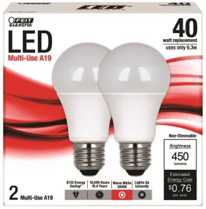 Bulb Led N-dim A19 450 Lumens