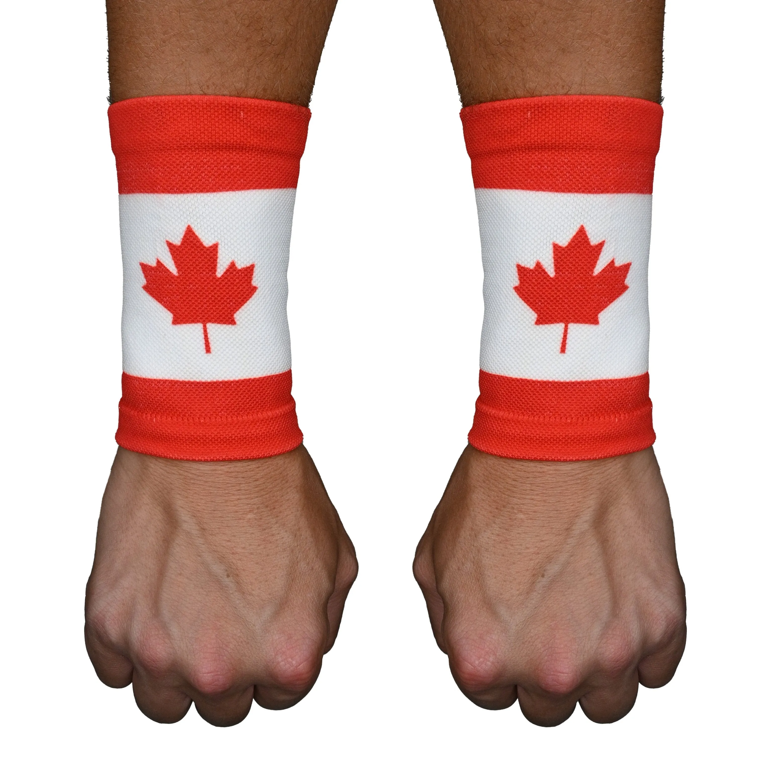 Canada Flag Wrist Support Sleeves