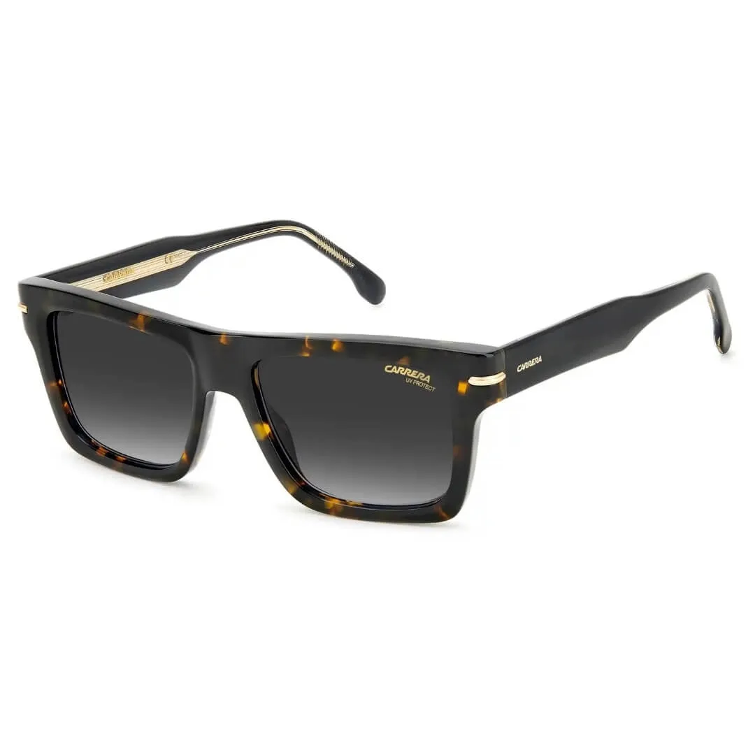 Carrera 305/S 086/9O Unisex Square Sunglasses - Havana