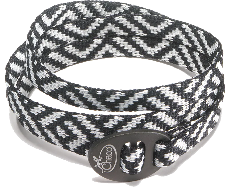 Chaco Wrist Wrap Bracelet-Origami Black