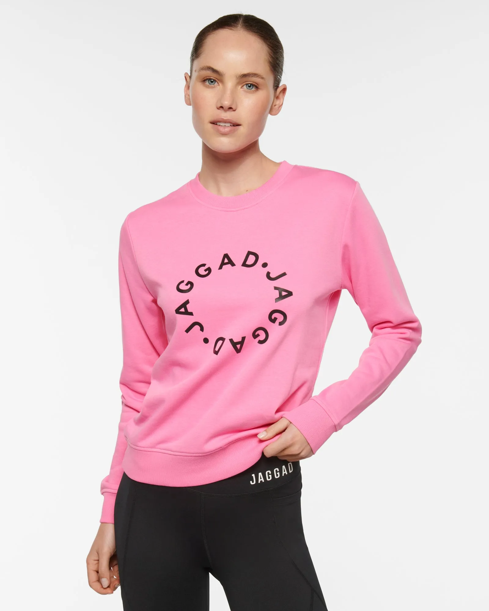 CLASSIC CIRCLE SWEATER AURORA PINK