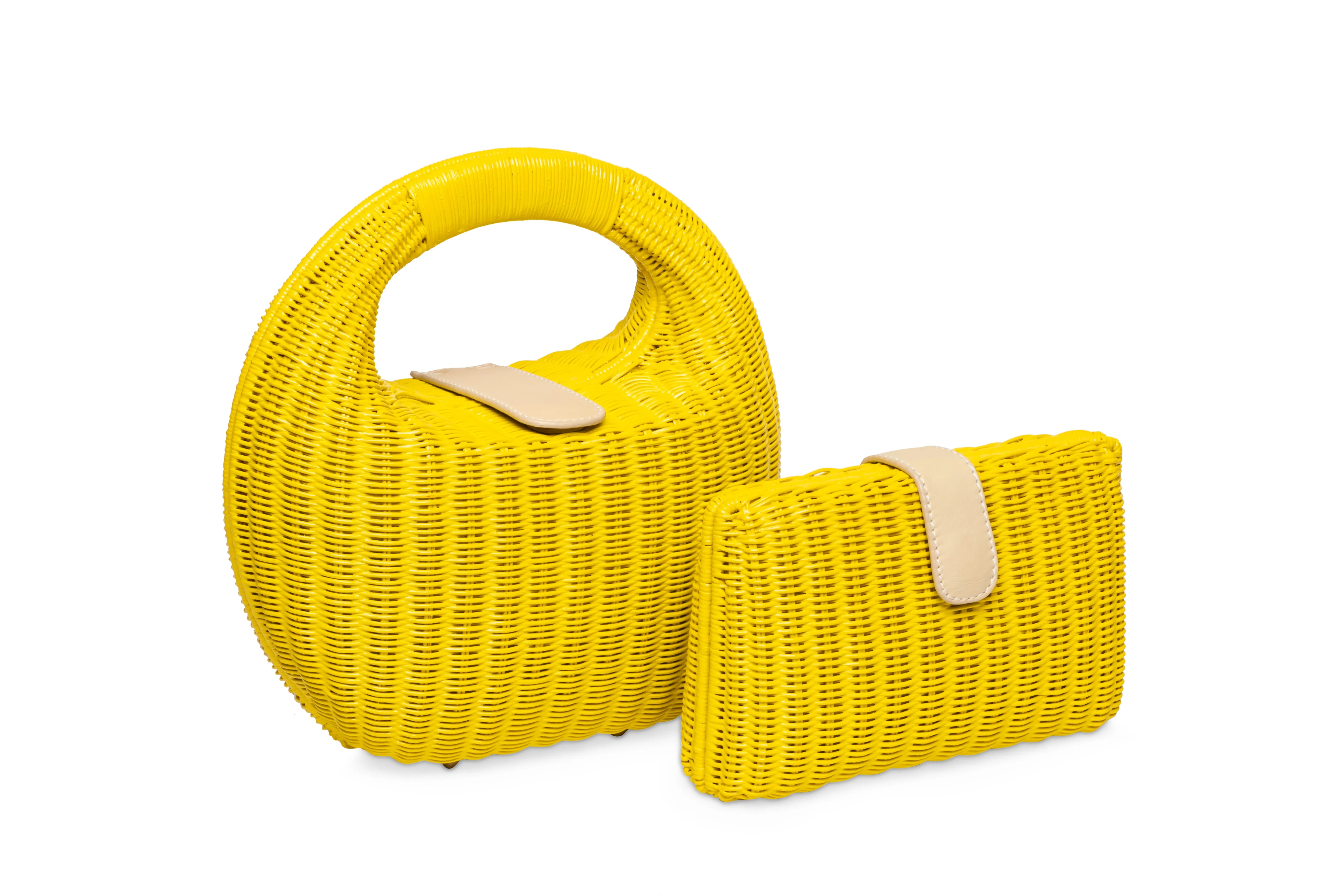 Coco Handbag - Lemon Yellow