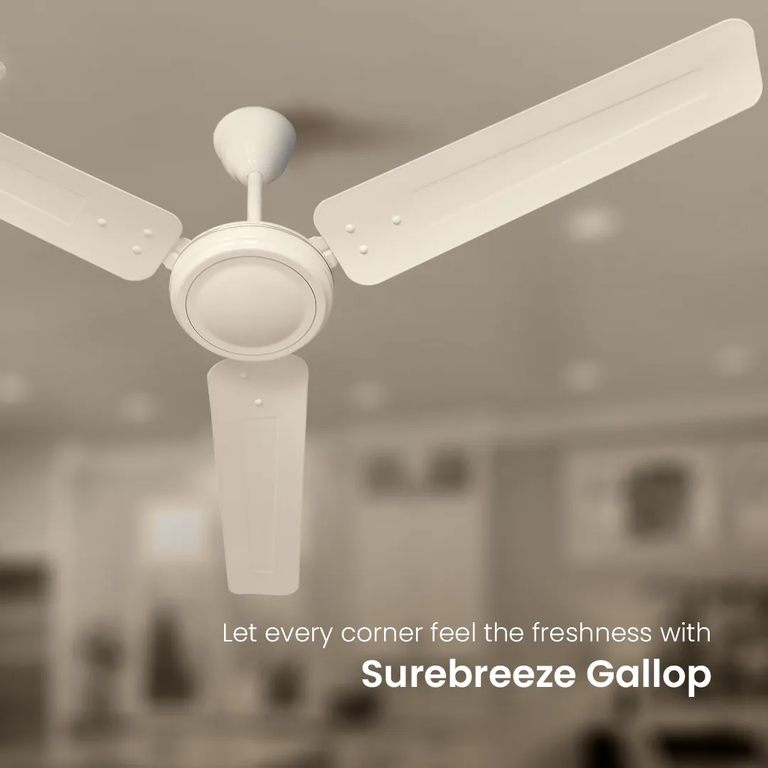 Crompton Surebreeze Gallop| Ceiling Fan