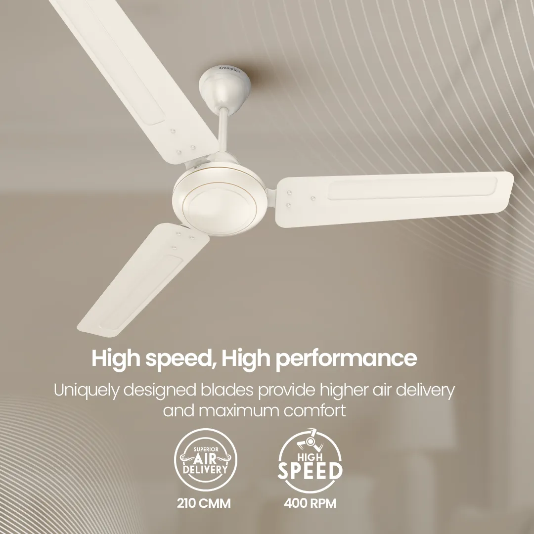 Crompton Surebreeze Starspeed| Ceiling Fan