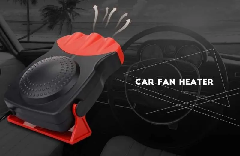 Defrost and defog car heater