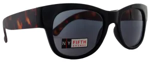 Diana, High-End  Reading Sunglasses for Women ( Black W Tortoiseshell ) NY Fifth Avenue