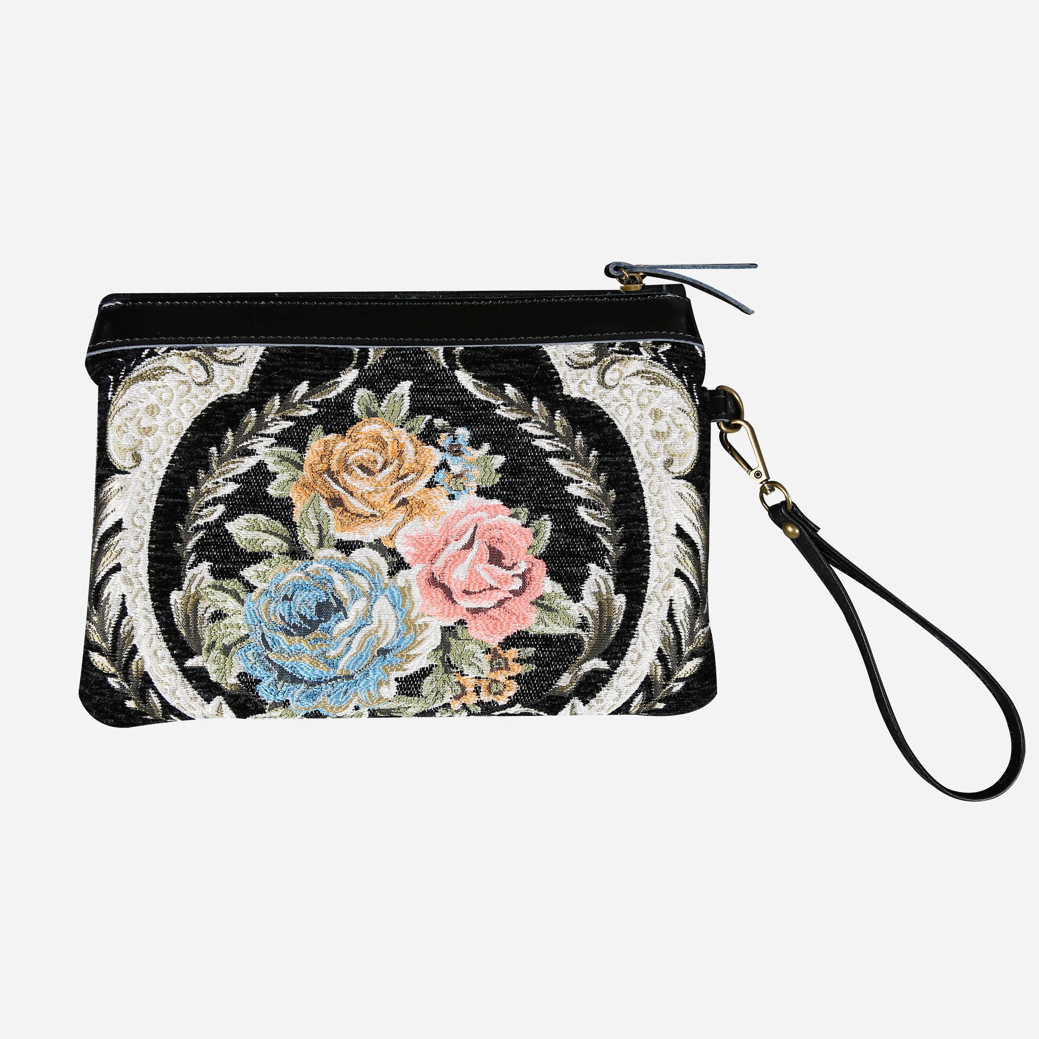 Eternal Elegance Blk Wristlet Clutch