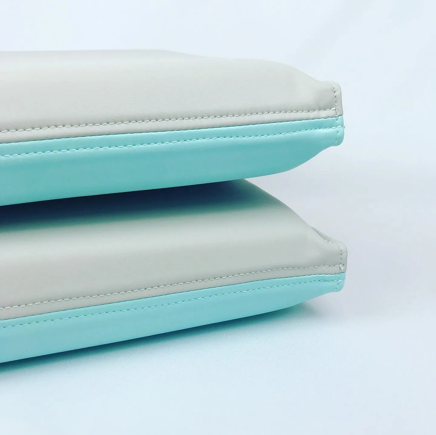 EXPLORER Folding Mat - Aqua Blue/Grey