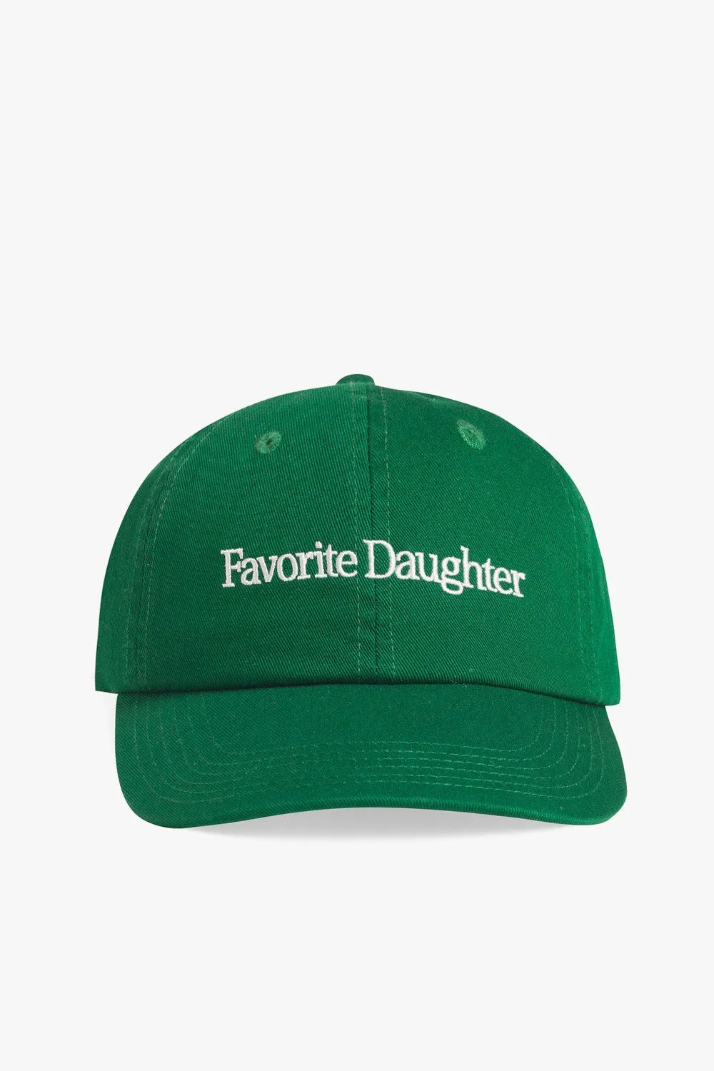 Favorite Daughter Classic Logo Baseball Hat in Green