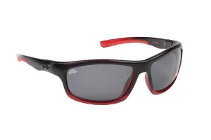 FOX RAGE Wraps Black Red with Grey Lense Polarized Sunglasses