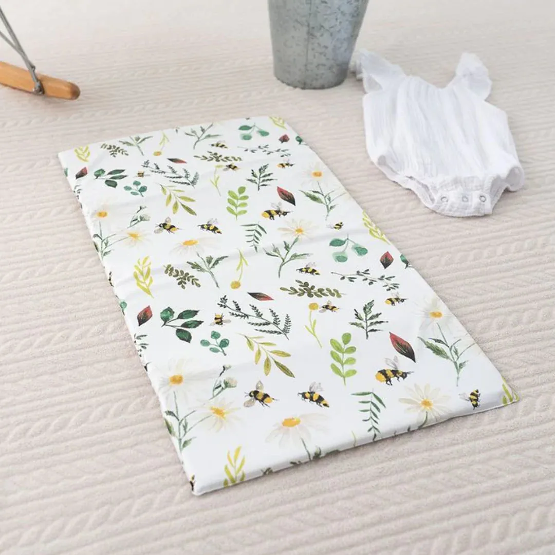 Gilded Bird Travel Bag Changing Mat - Wild Bee