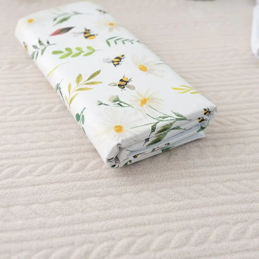 Gilded Bird Travel Bag Changing Mat - Wild Bee