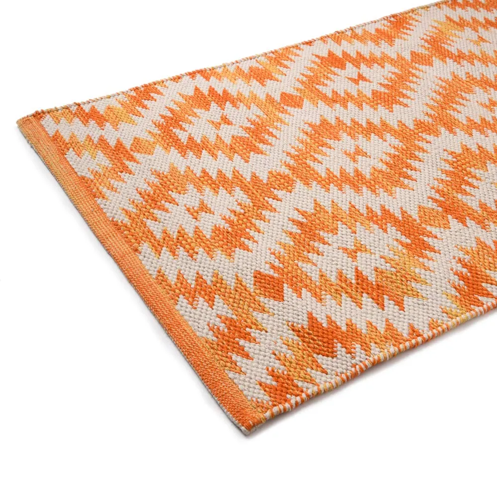 Handwoven cotton Floor Mat