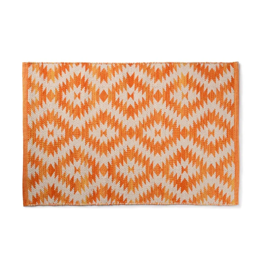 Handwoven cotton Floor Mat