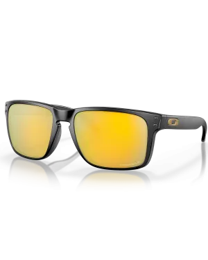 Holbrook XL Prizm Polarised Sunglasses in Matte Black & Prizm 24K