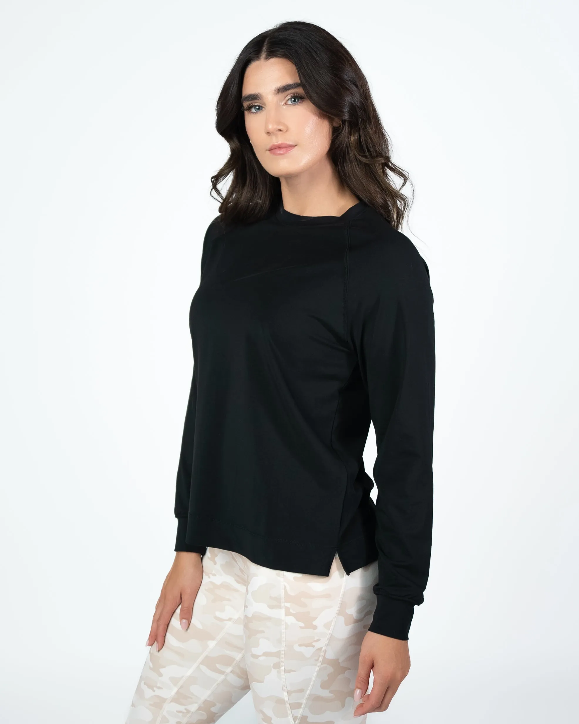 Infinity Full Length Long Sleeve - Black