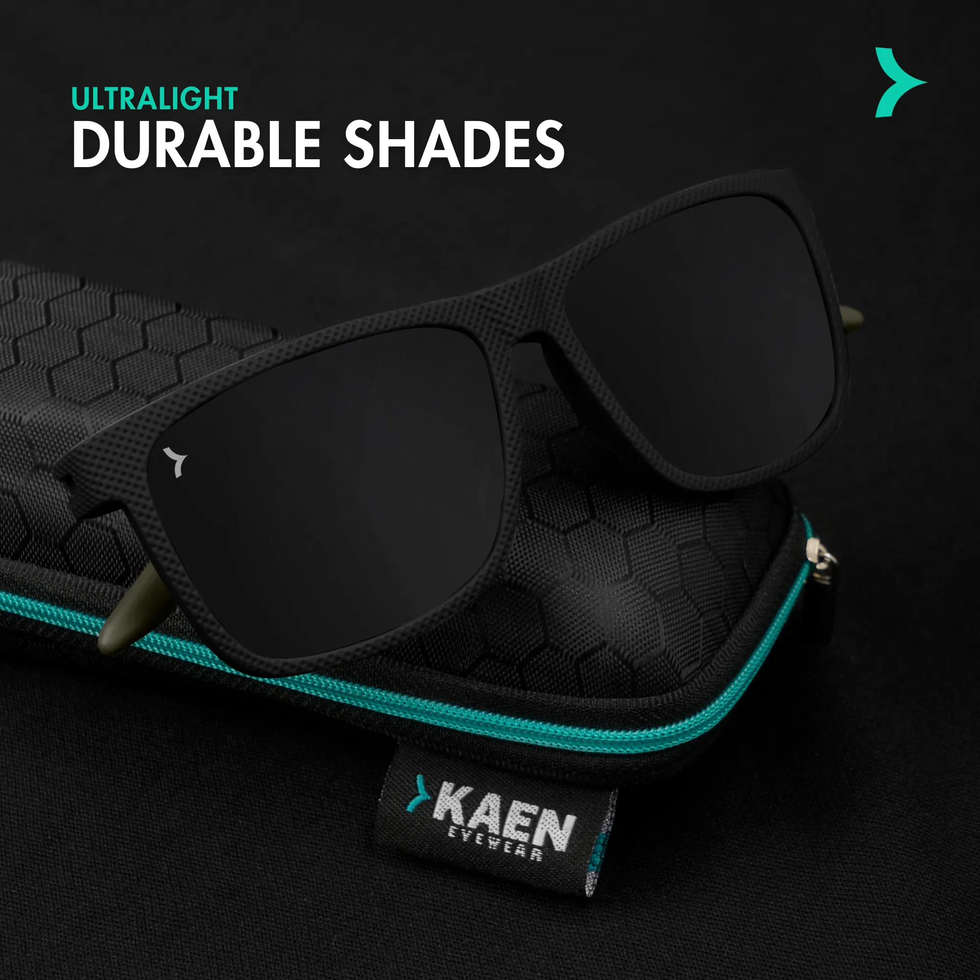 Kris Black Green Power Sunglasses