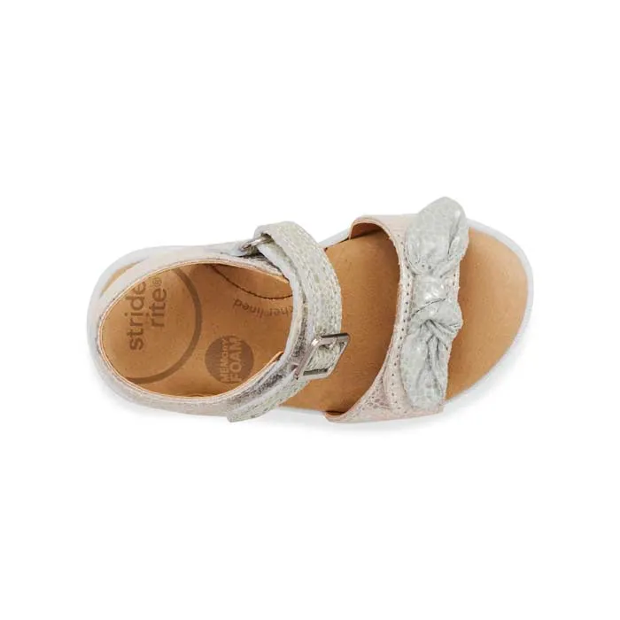 Little Girl Stride Rite Whitney in Soft Silver