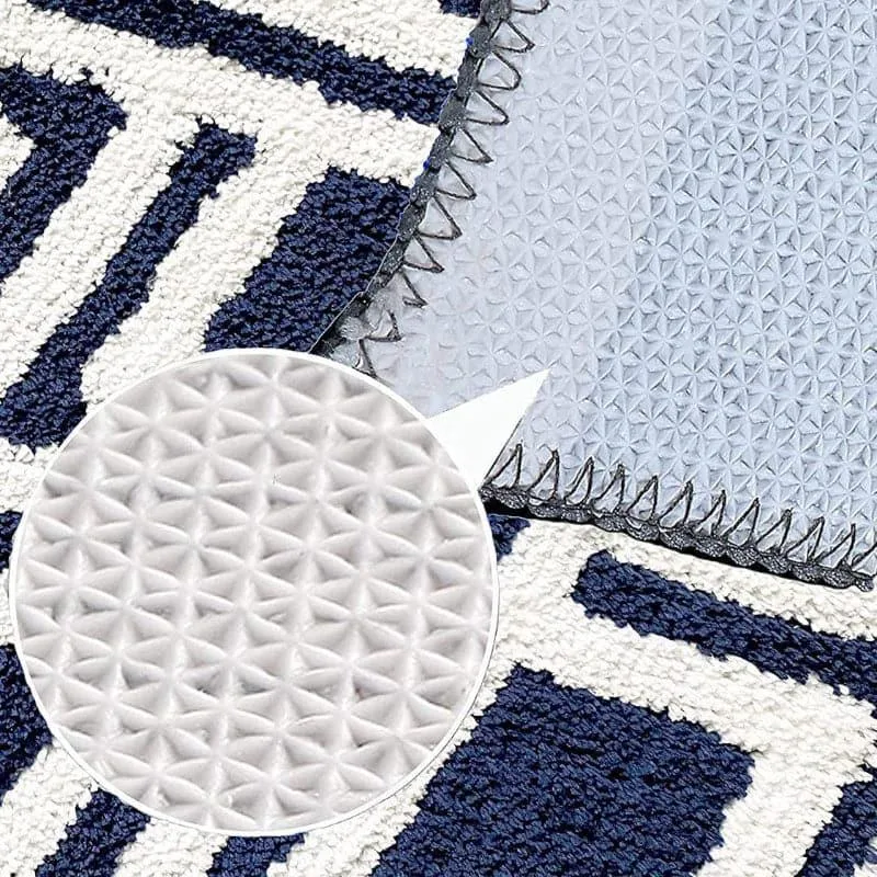 Luxe Plush Bathmat - Blue