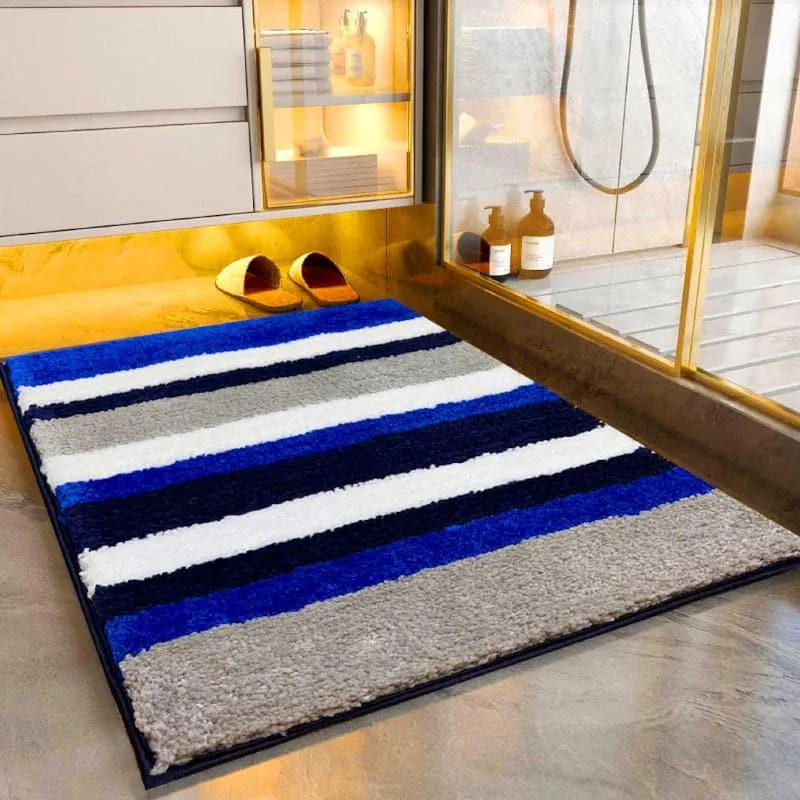 Luxe Soft Bathmat - Blue