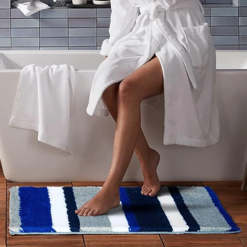 Luxe Soft Bathmat - Blue