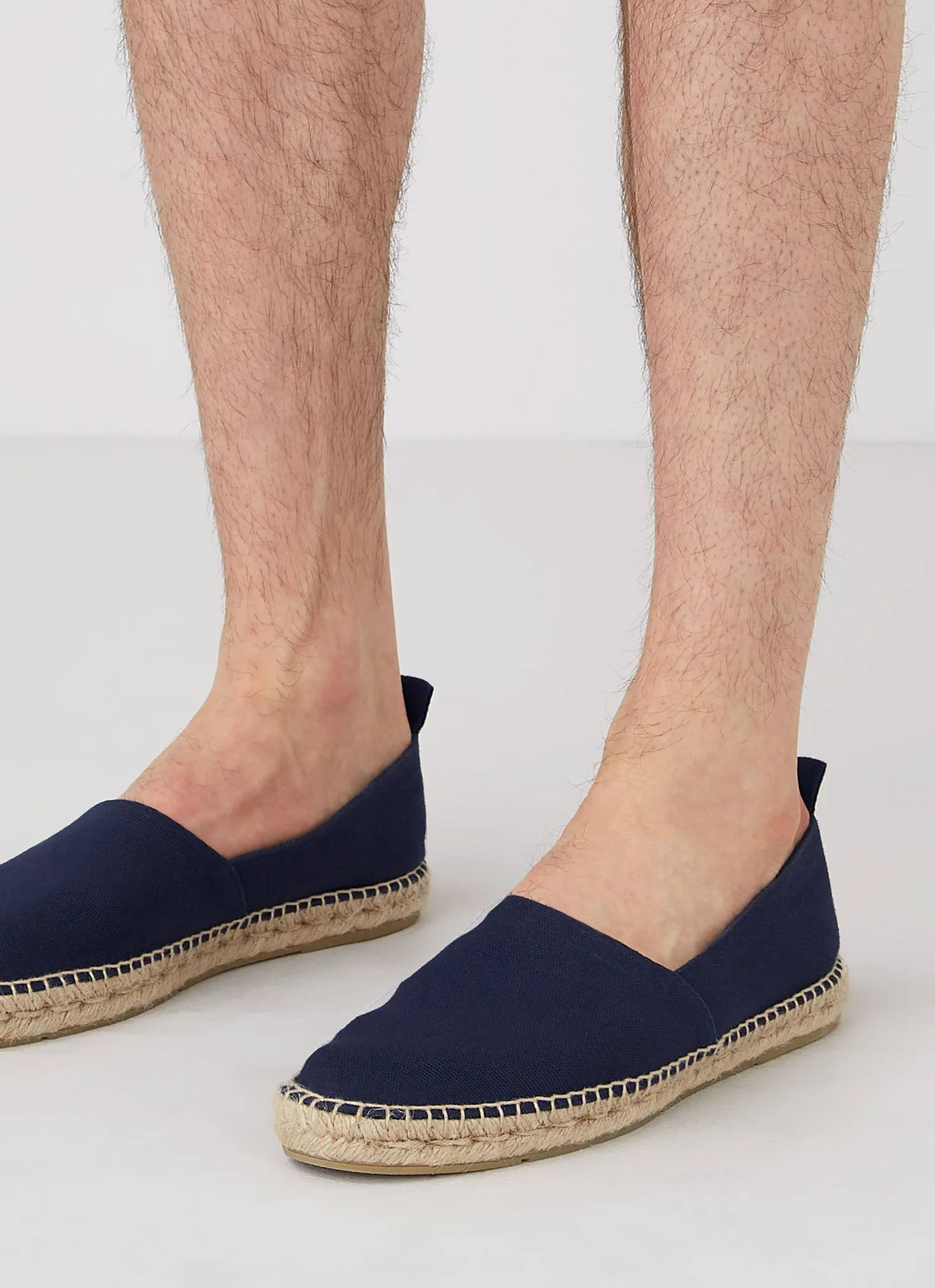 Men's Canvas Espadrille in Navy