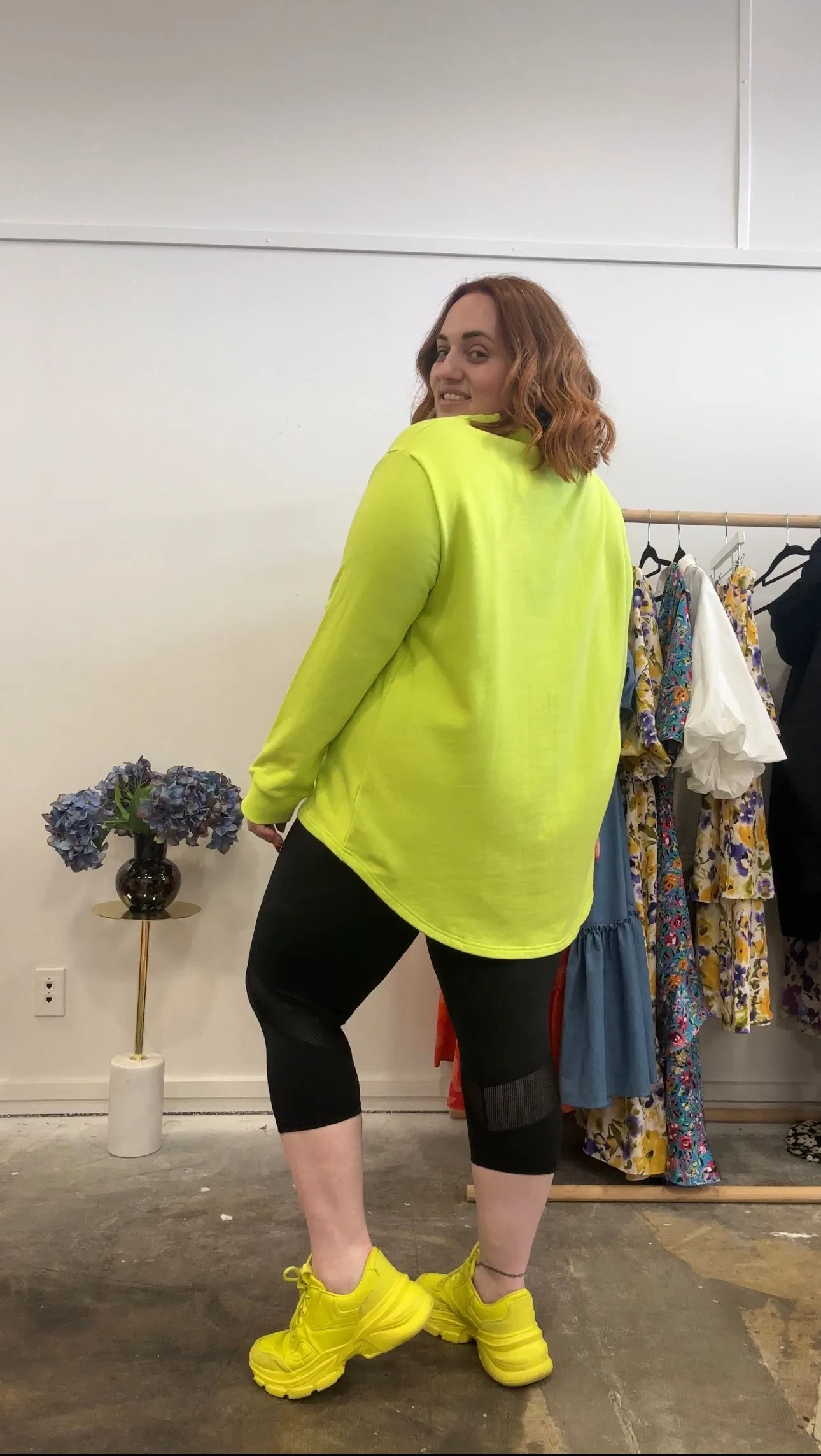 Nelly jumper - Neon Yellow