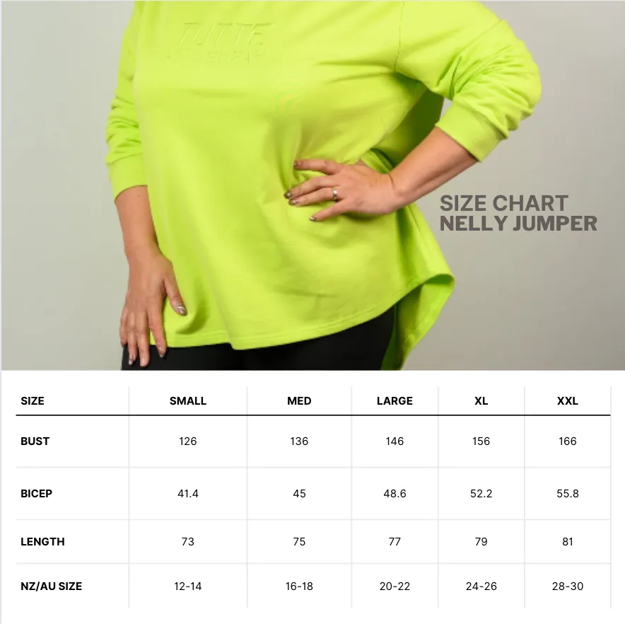 Nelly jumper - Neon Yellow