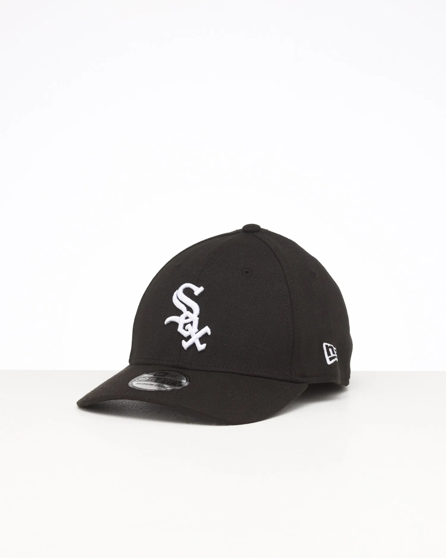 New Era White Sox 39THIRTY Fitted Black