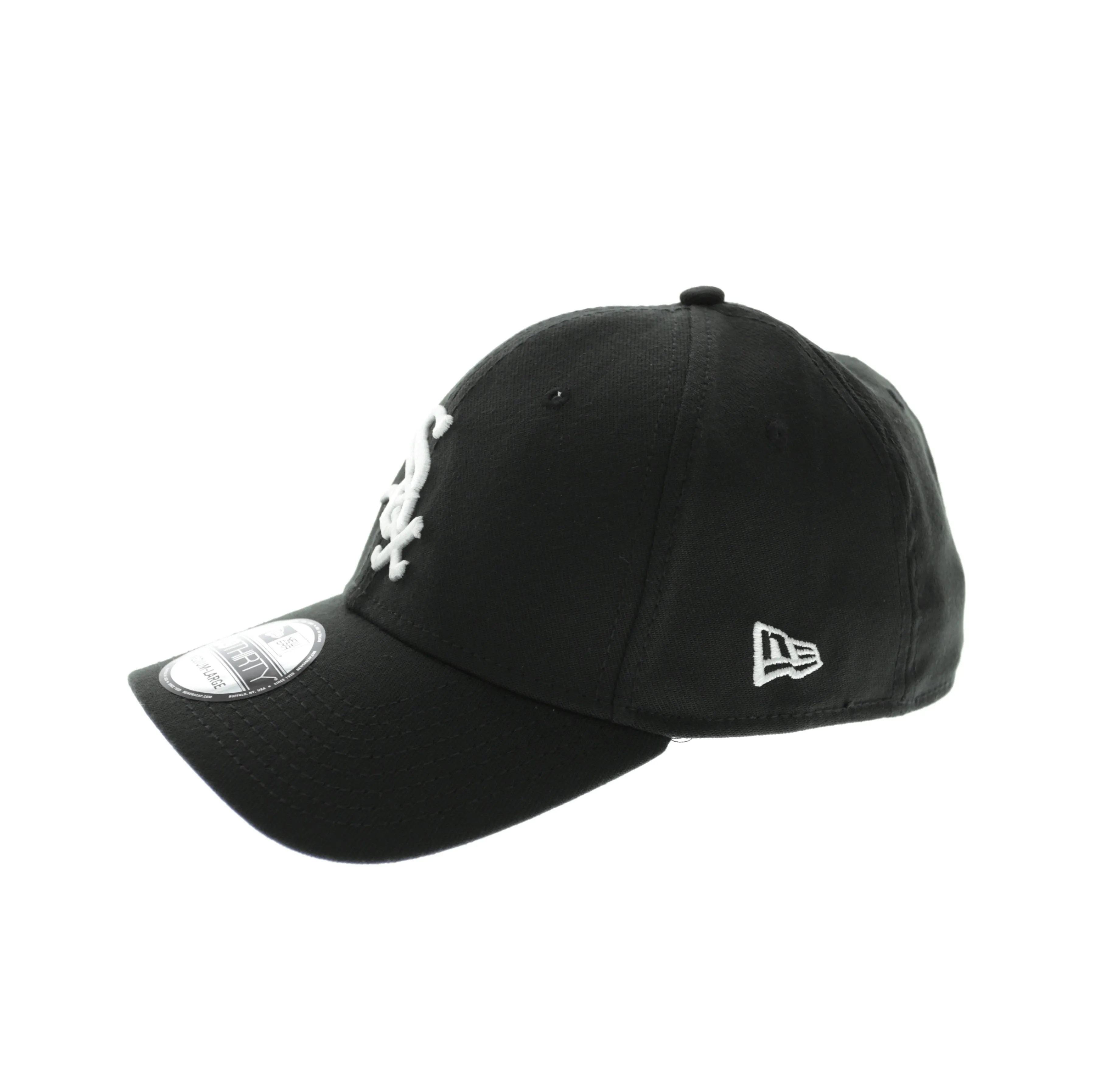 New Era White Sox 39THIRTY Fitted Black