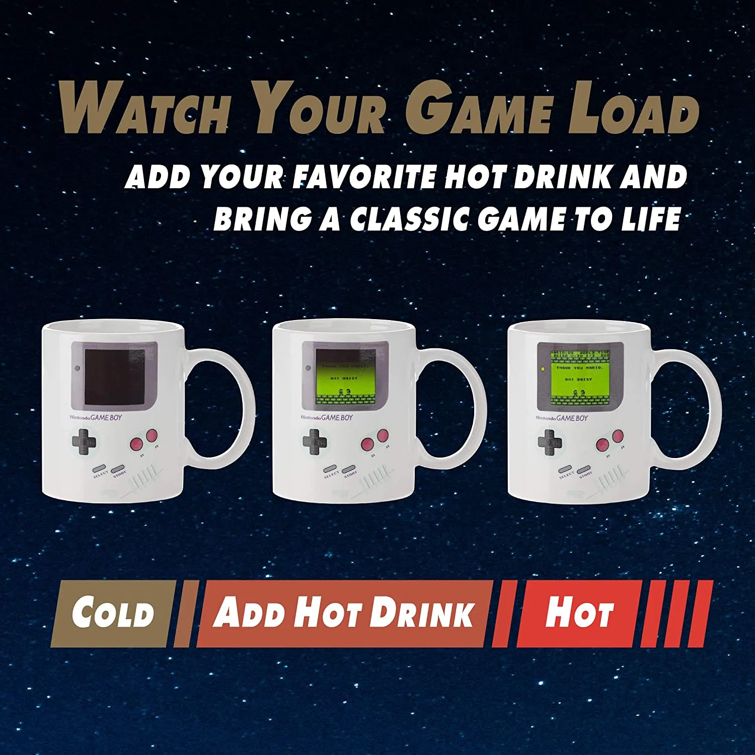 Paladone Game Boy Heat Change Mug