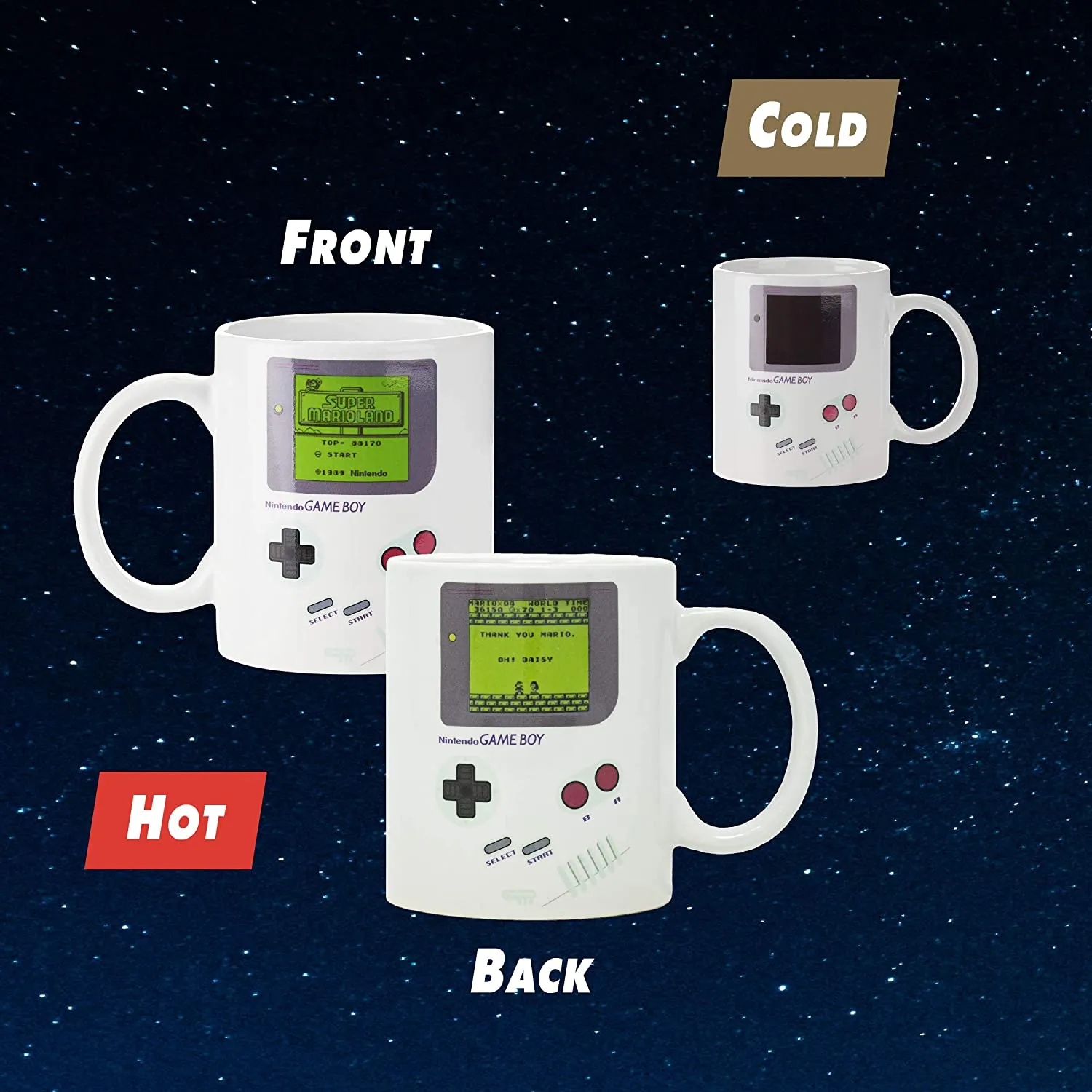 Paladone Game Boy Heat Change Mug