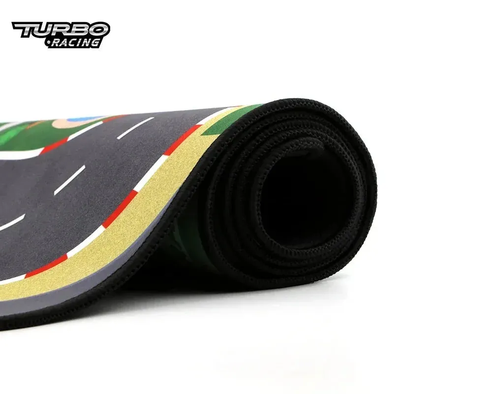 Portable 1.6x0.9m Turbo Racing Rubber Mat for Mini RC Car Table Racing Accessories