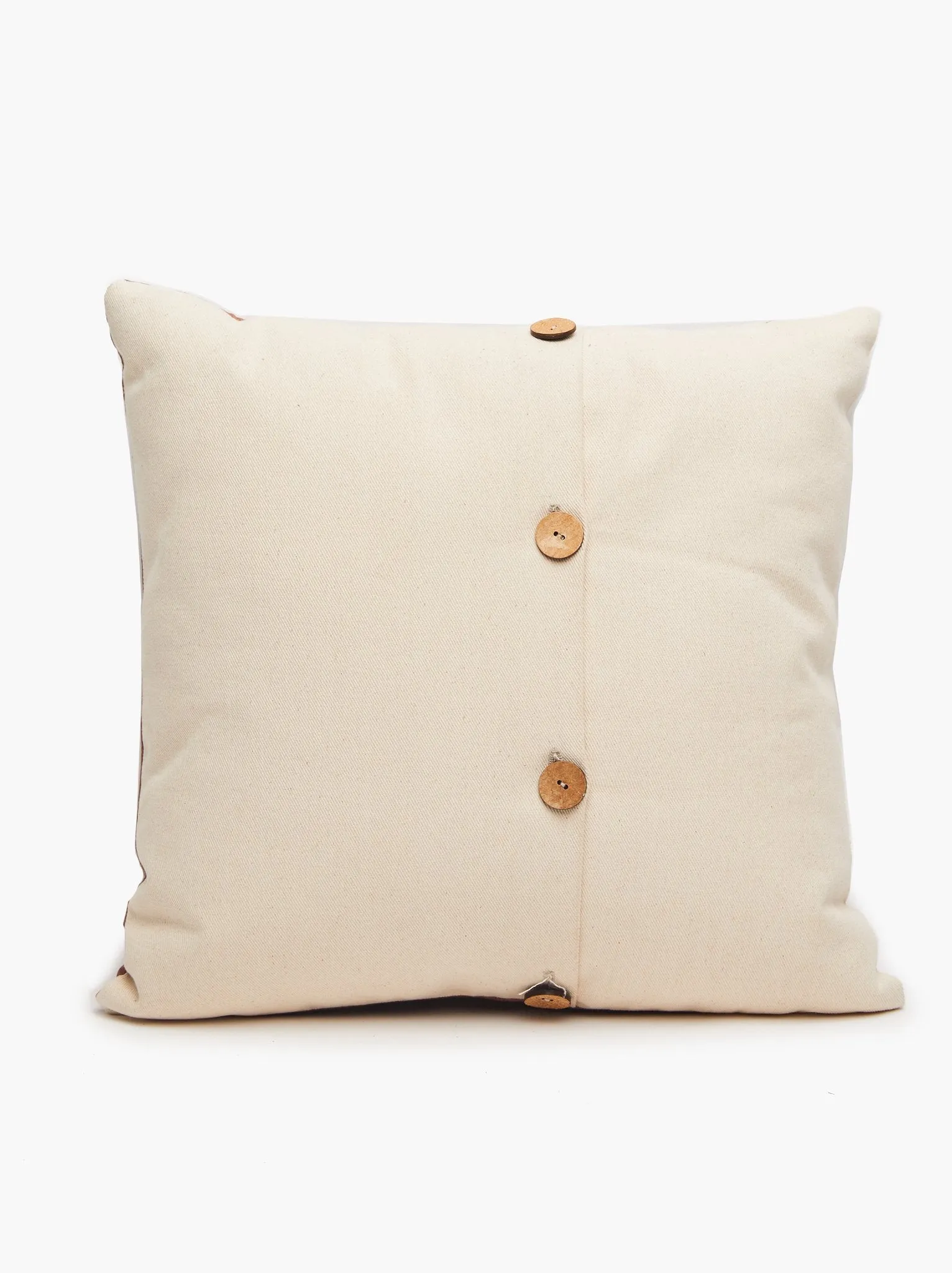 Pushpa Leather Pillow