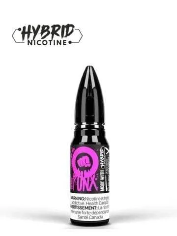 Raspberry Grenade Hybrid Salts - Riot Squad Punx - 30mL